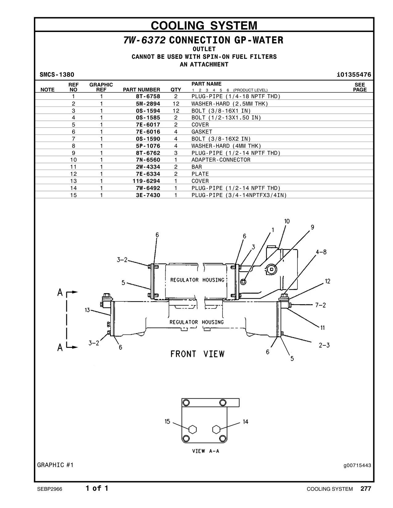 2W-4334 - BAR