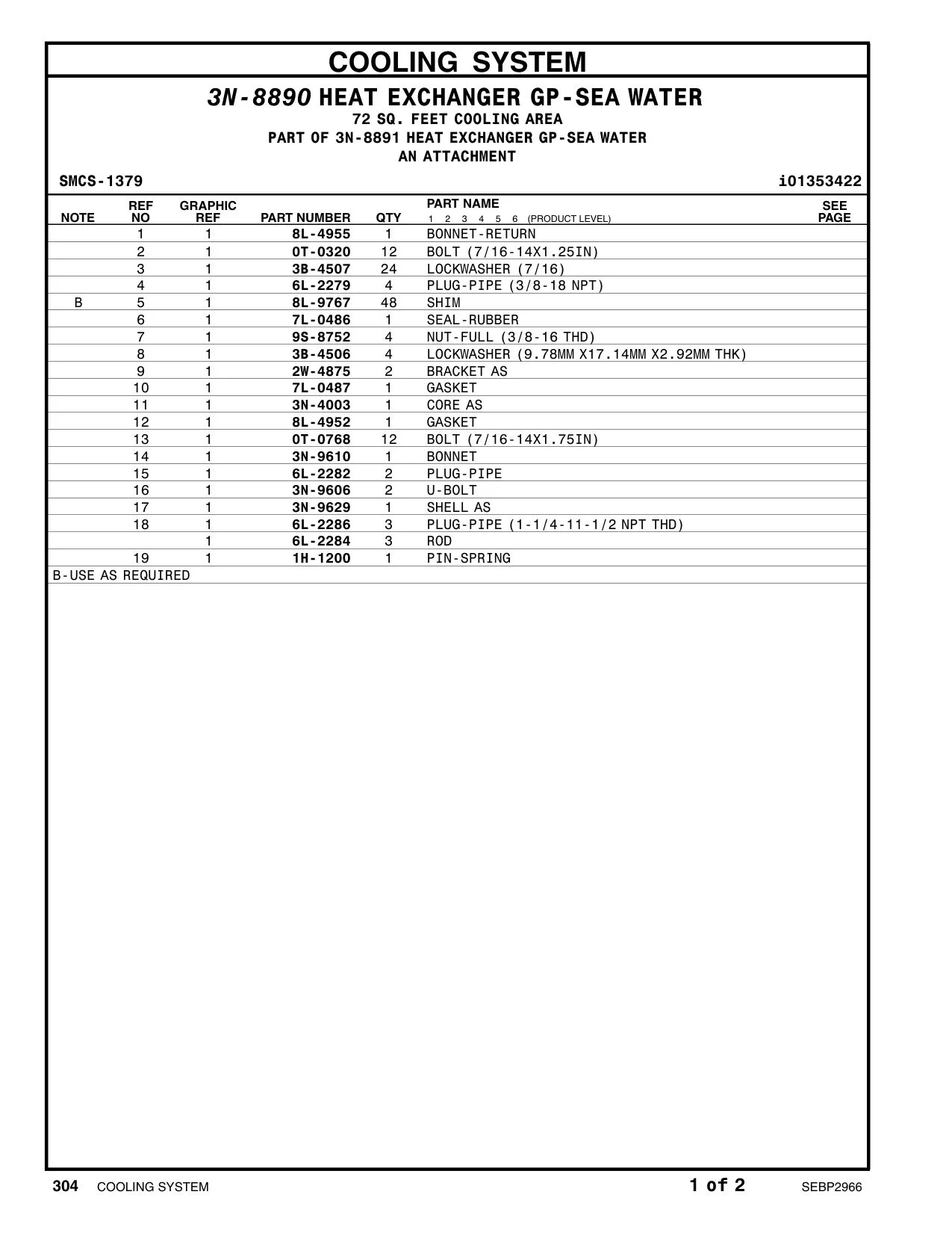 6L-2282 - PLUG-PIPE