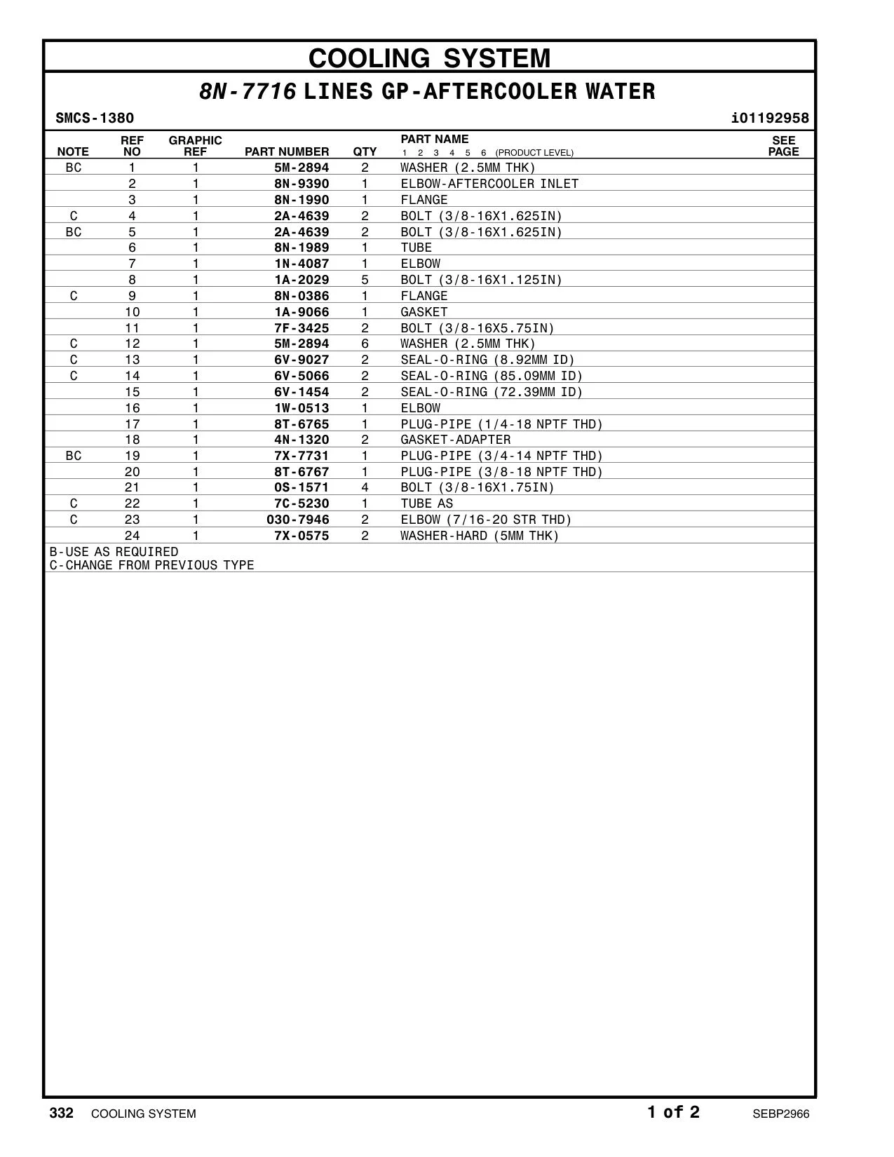 8T-6767 - PLUG-PIPE