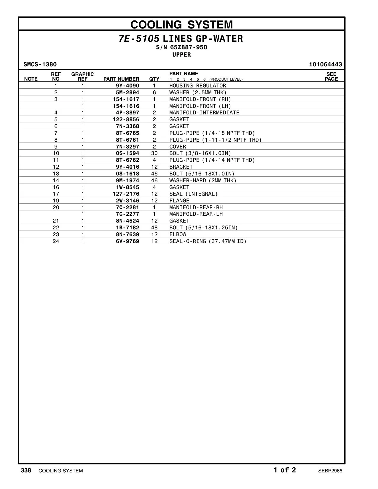 9Y-4016 - BRACKET