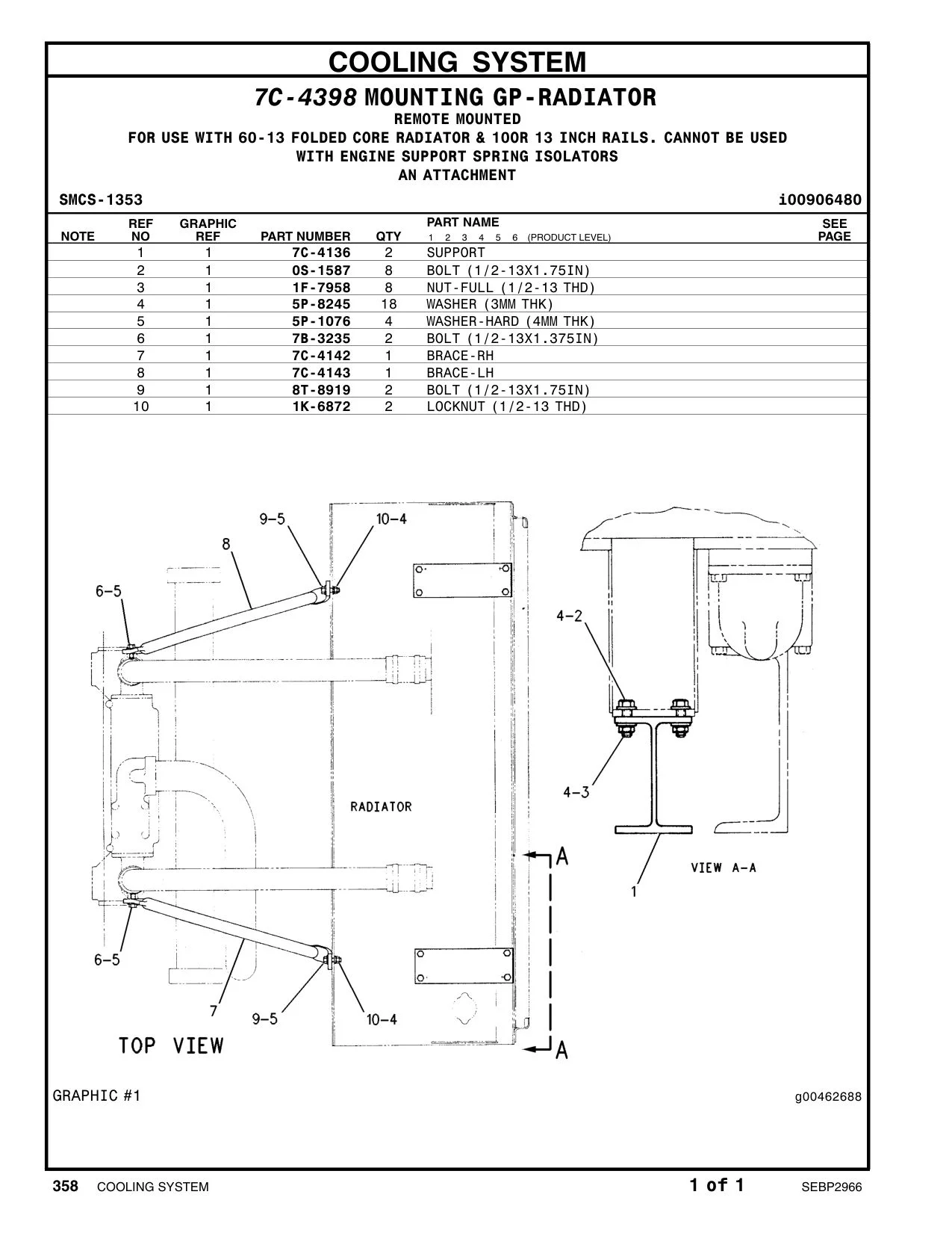 7C-4143 - BRACE (LH)