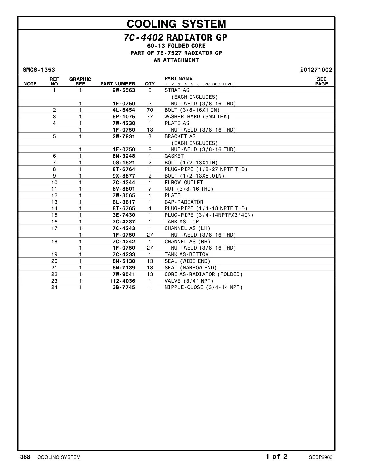 7C-4233 - TANK AS-BOTTOM