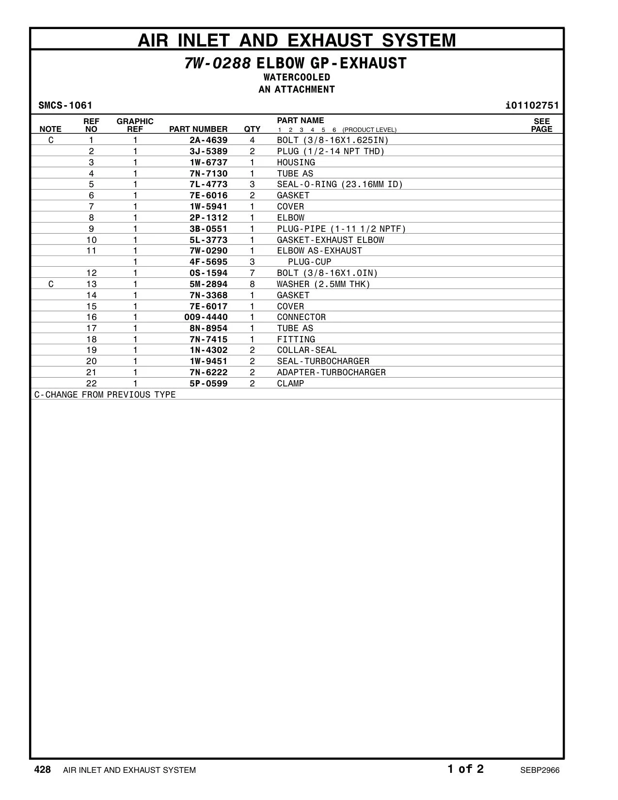 009-4440 CONNECTOR CAT parts manual diagram