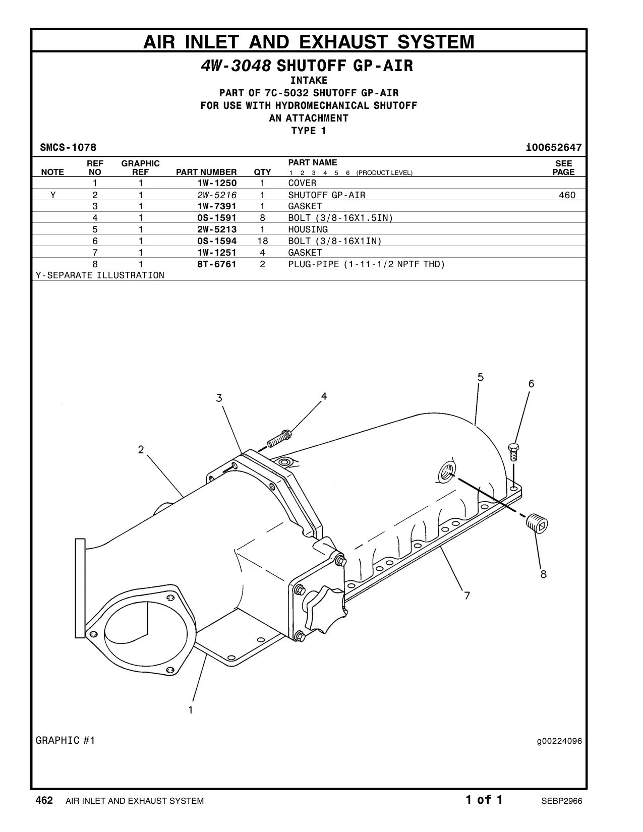 2W-5213 - HOUSING