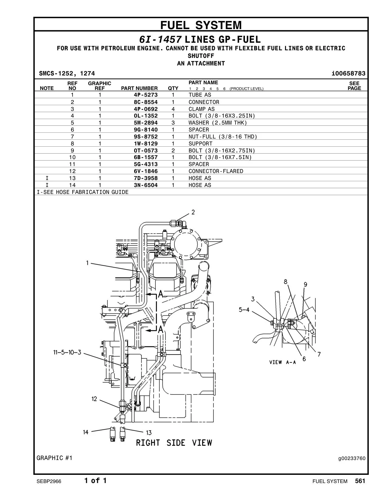 4P-5273 - TUBE AS