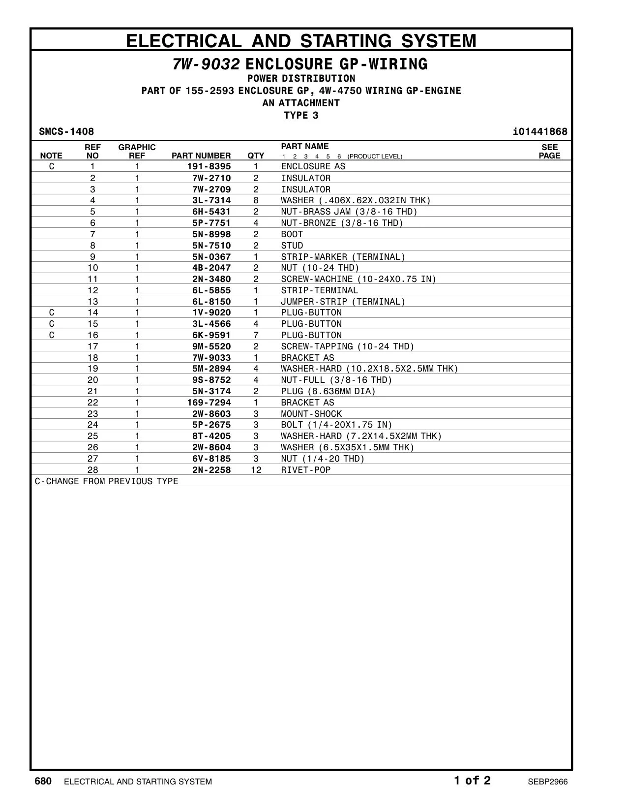 2W-8604 - WASHER (6.5X35X1.5-MM THK)