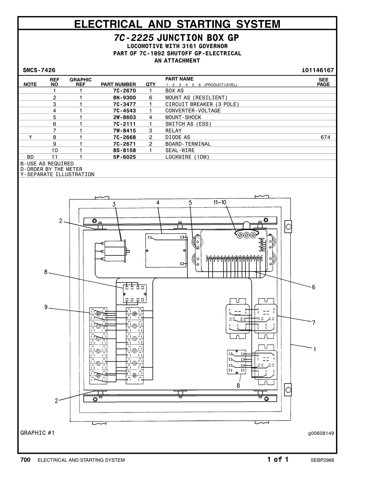 7C-3477 - CIRCUIT BREAKER (3 POLE)