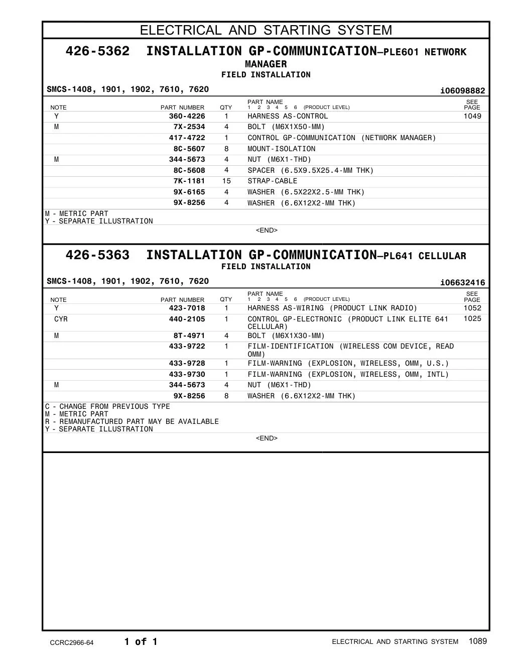 344-5673 - NUT (M6X1-THD)