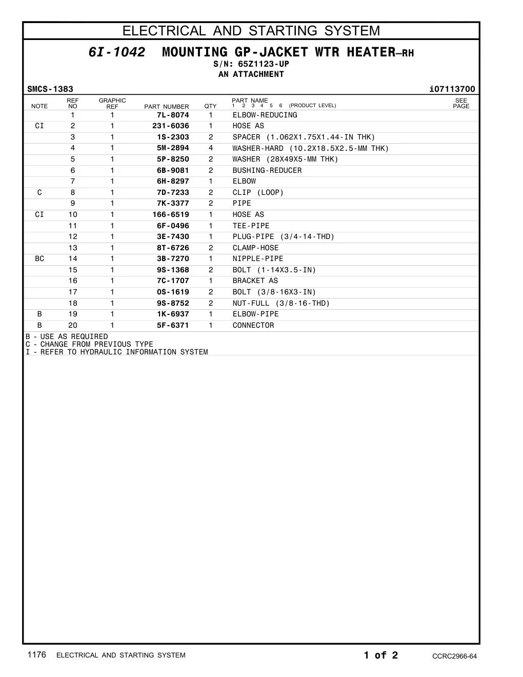 231-6036 HOSE AS CAT parts diagram