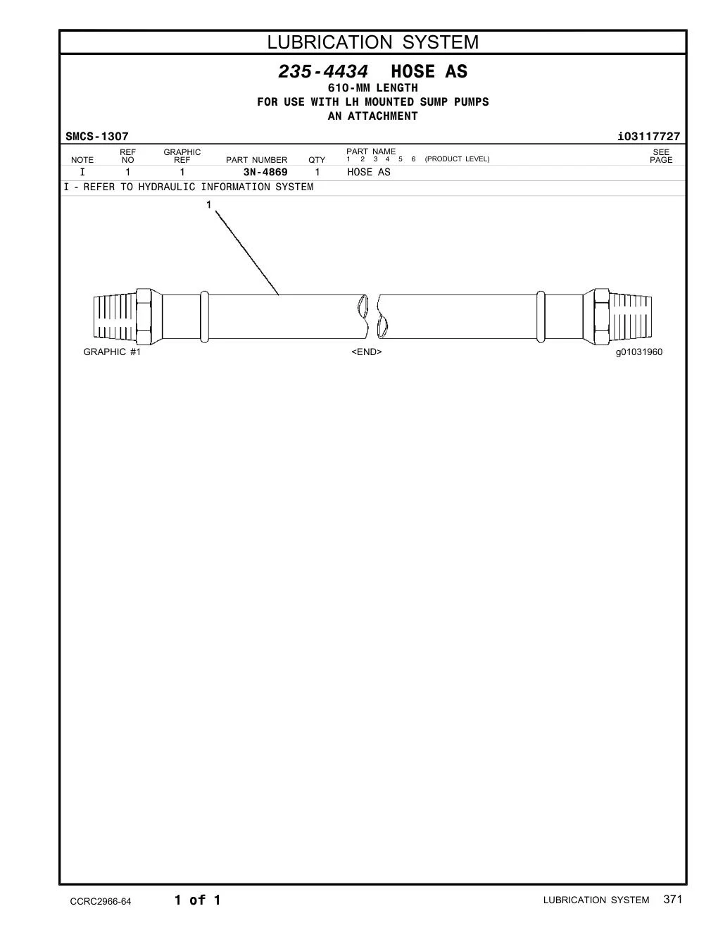 3N-4869 - HOSE AS