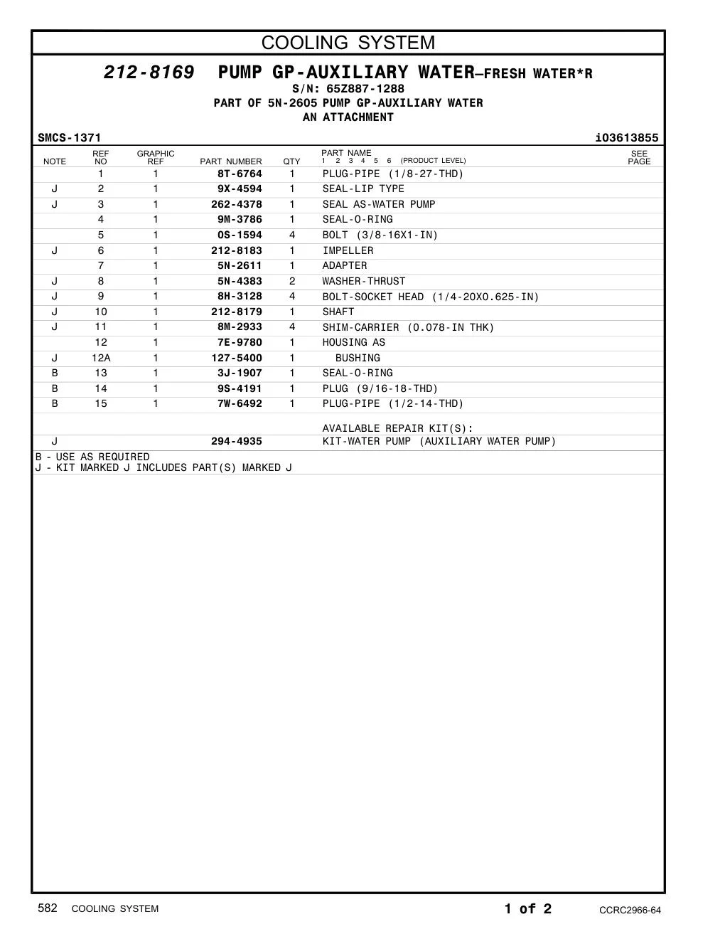 212-8183 - IMPELLER