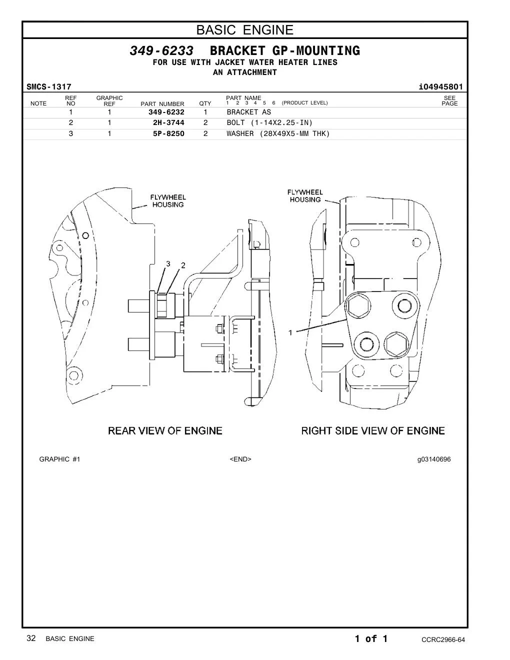 349-6232 - BRACKET AS