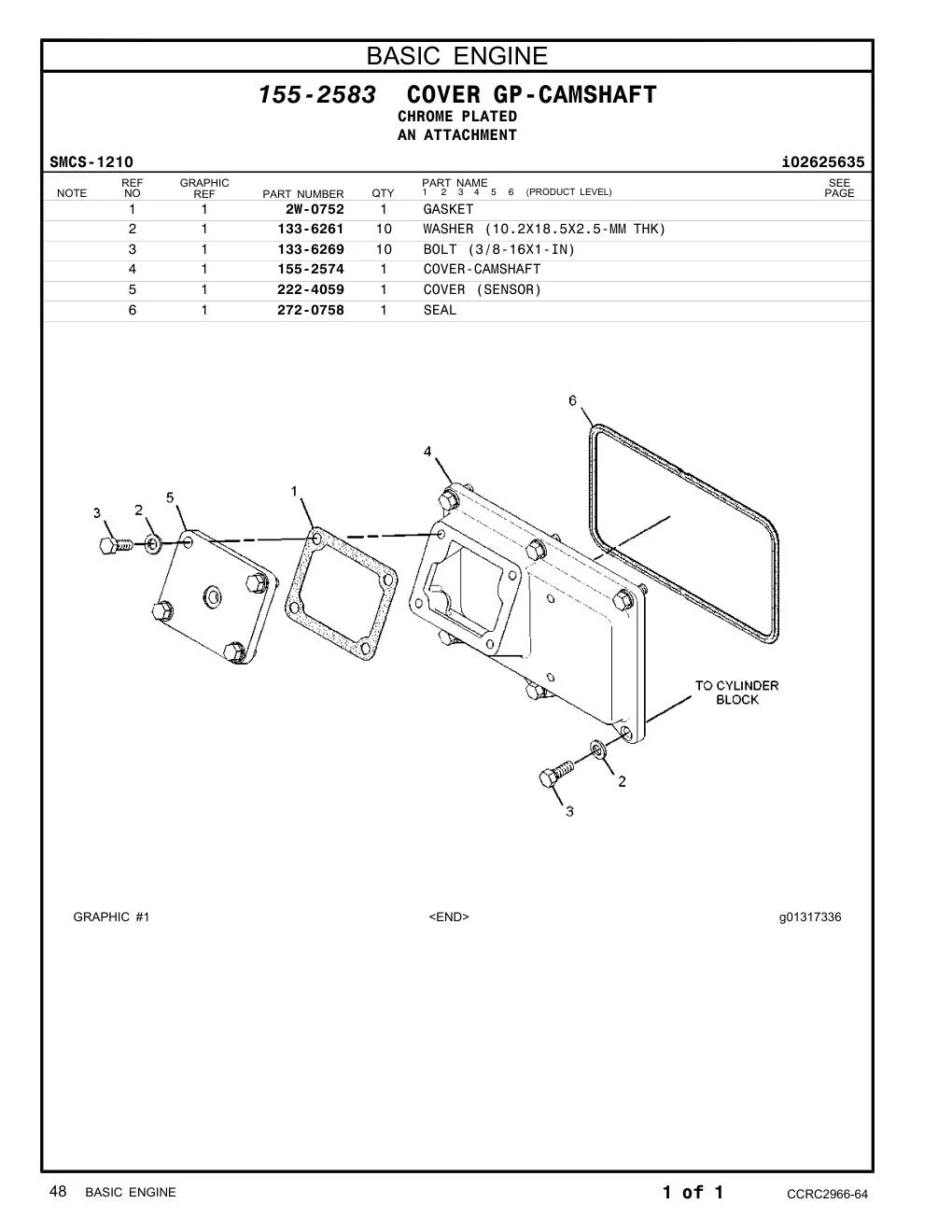 222-4059 - COVER (SENSOR)