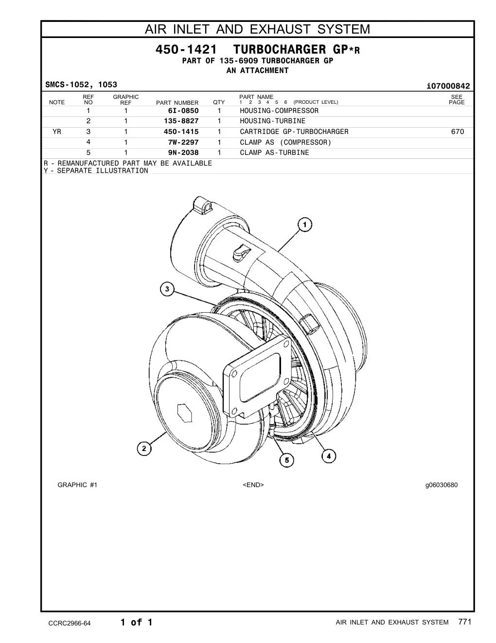 135-8827 - HOUSING-TURBINE