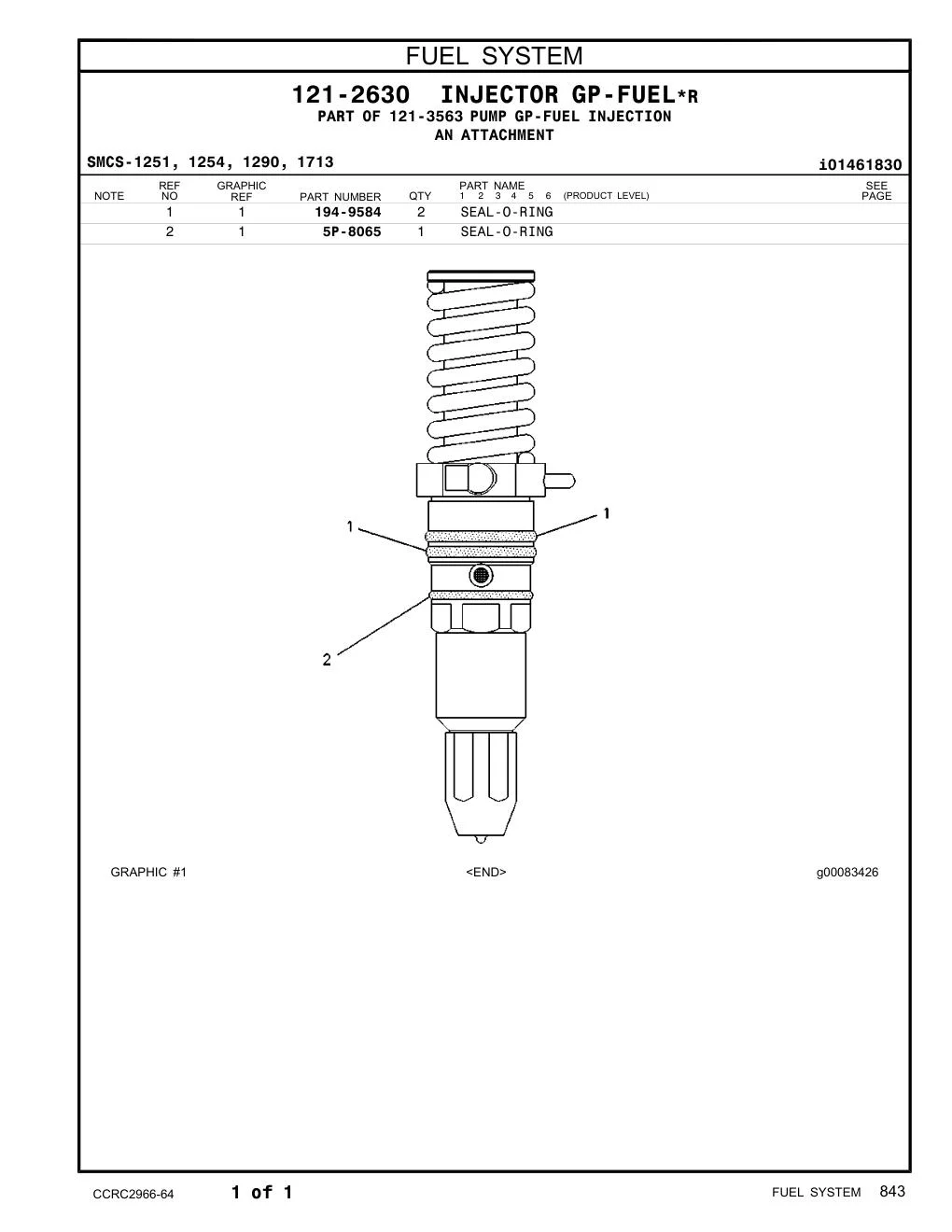 194-9584 - SEAL-O-RING