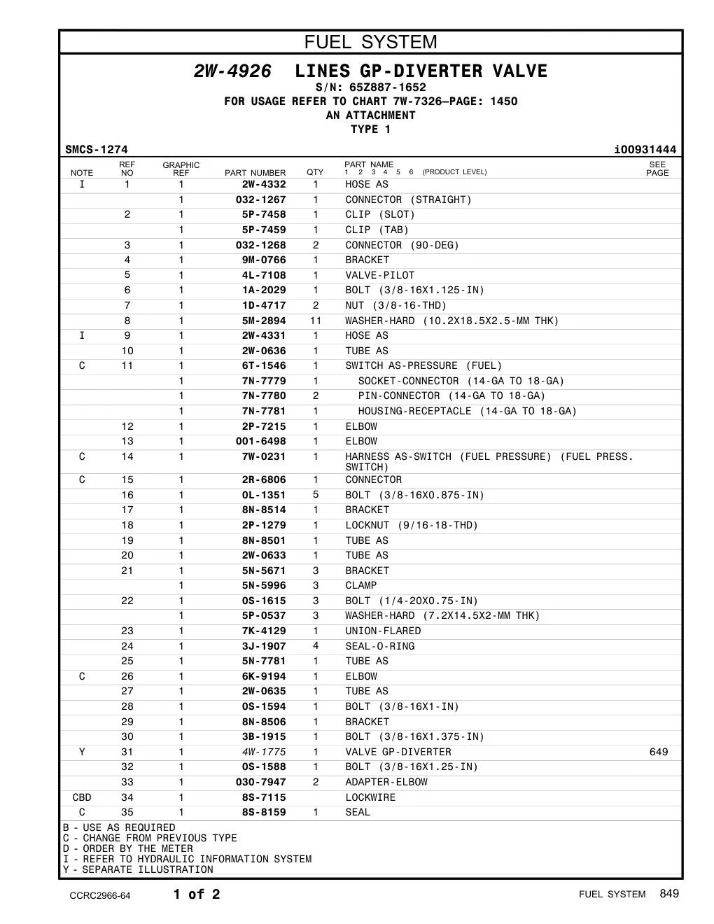 4L-7108 - VALVE-PILOT