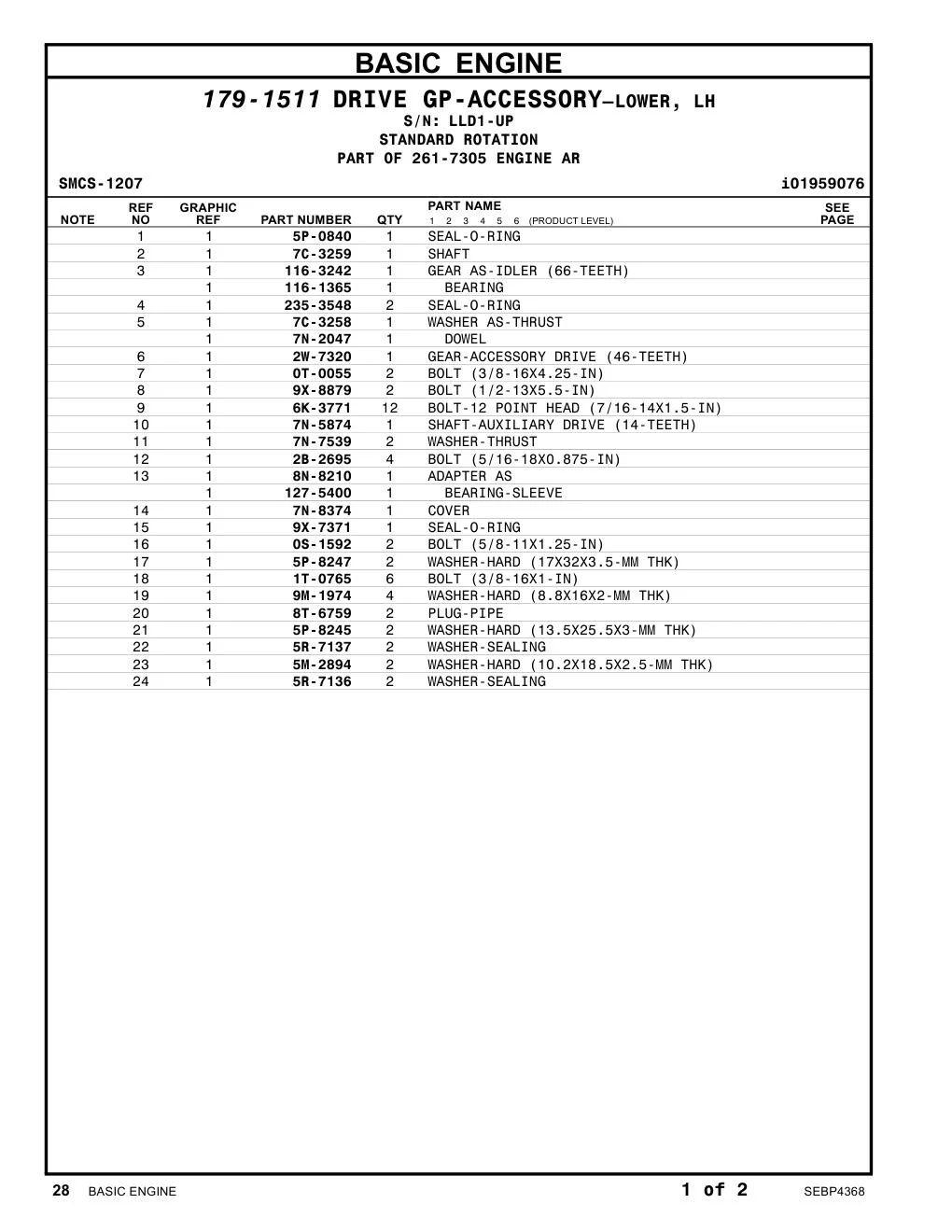 7C-3258 - WASHER AS-THRUST