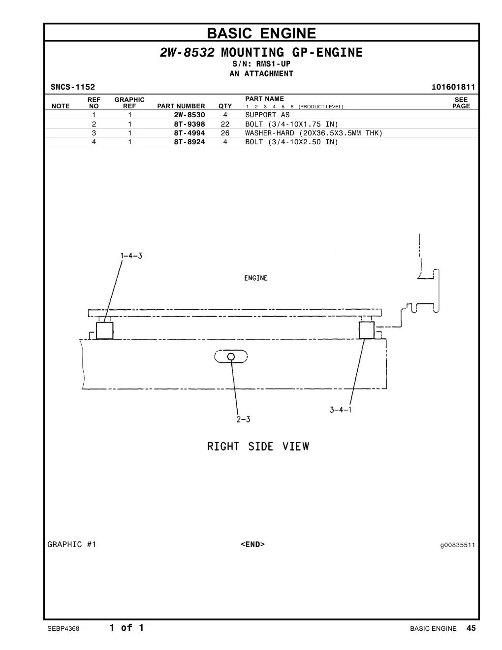 2W-8530 - SUPPORT AS