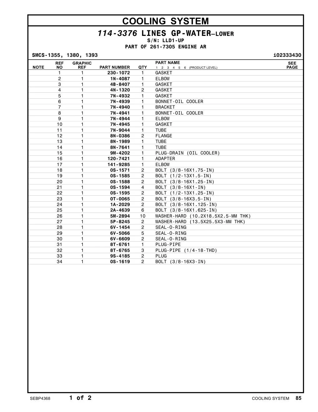 2A-4639 - BOLT (3/8-16X1.625-IN)