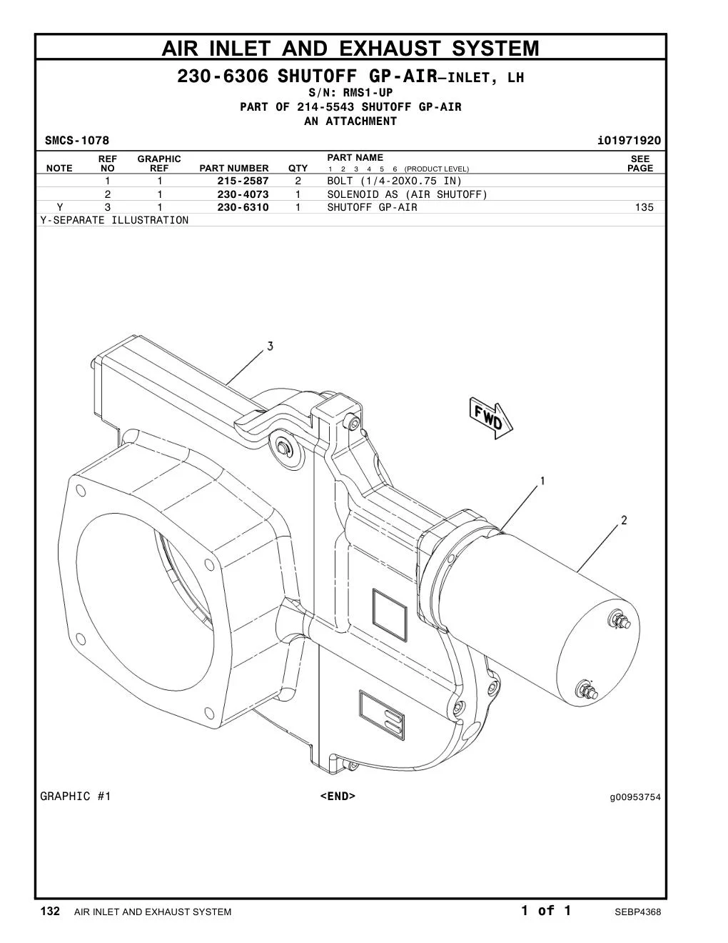 230-6310 - SHUTOFF GP-AIR