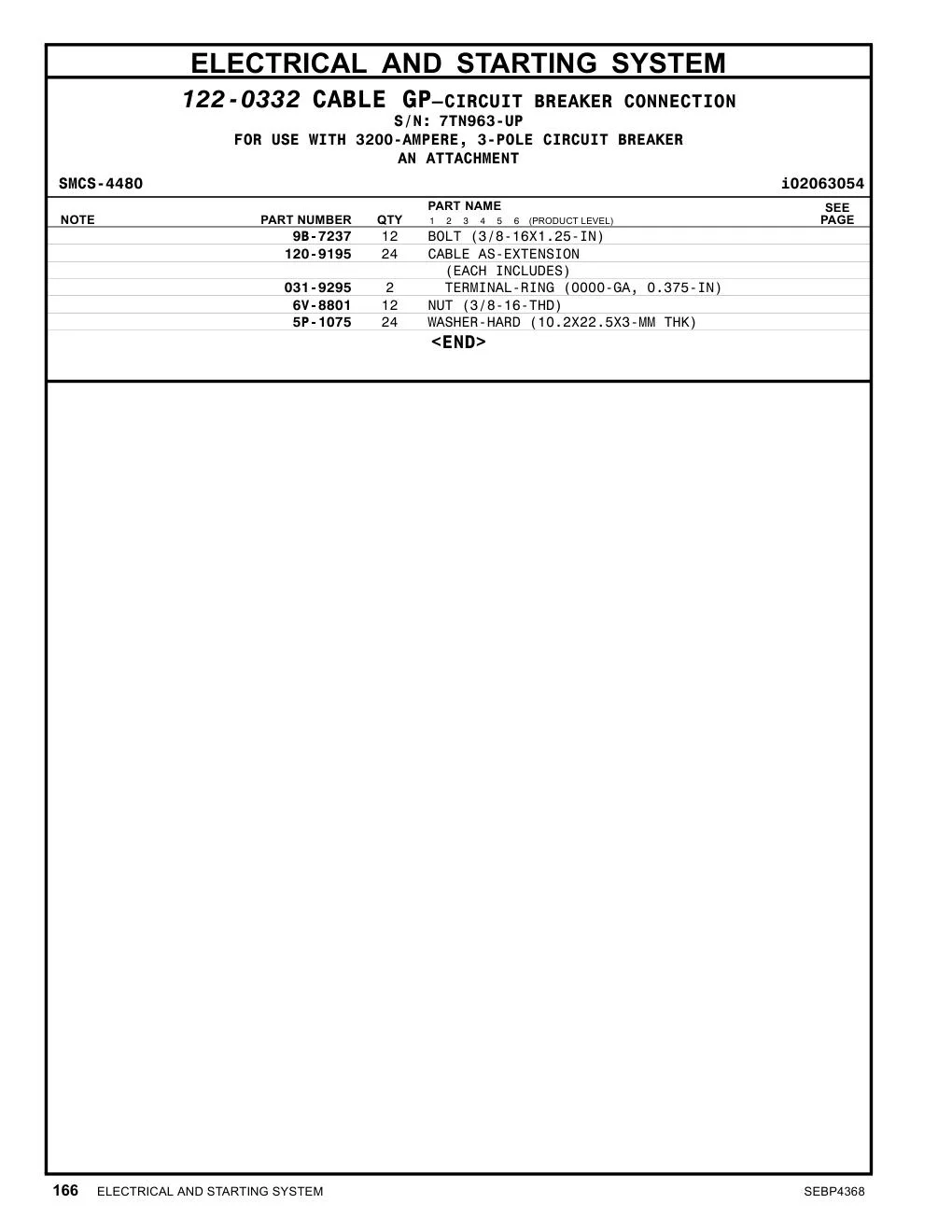 031-9295 - TERMINAL-RING (0000-GA, 0.375-IN)