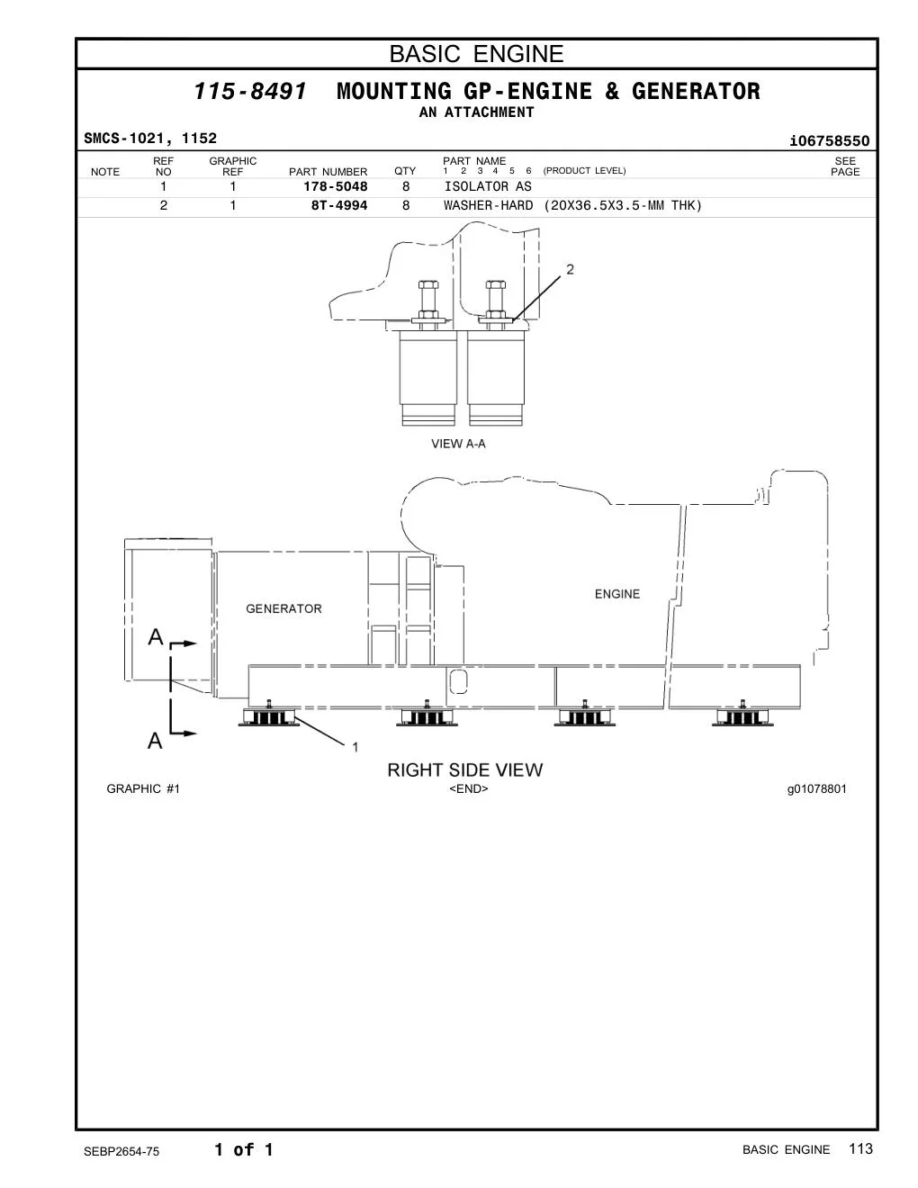178-5048 - ISOLATOR AS