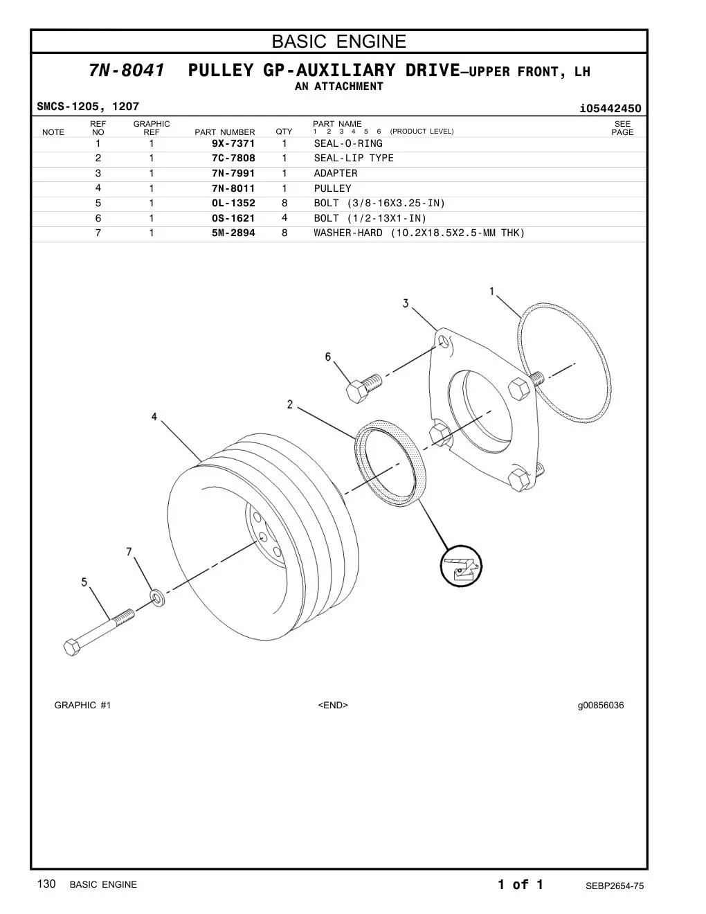 7C-7808 - SEAL-LIP TYPE