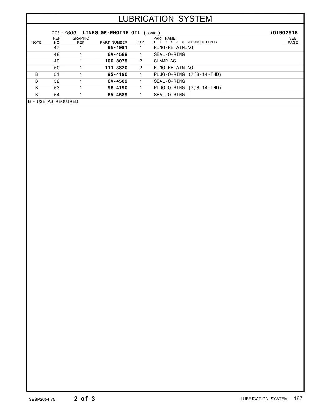 6V-4589 - SEAL-O-RING