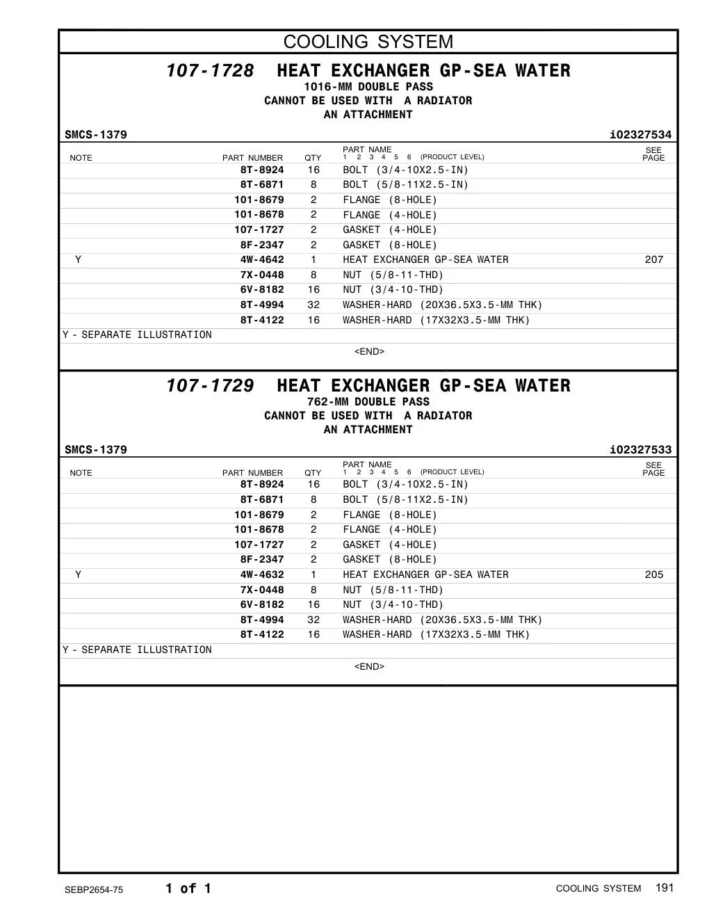 6V-8182 - NUT (3/4-10-THD)