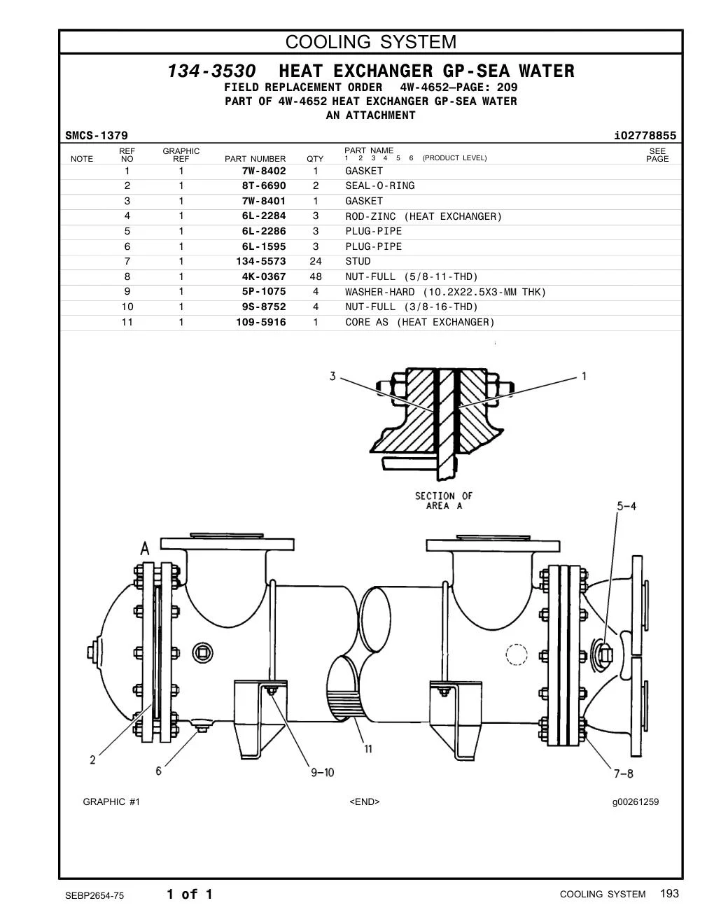 8T-6690 - SEAL-O-RING