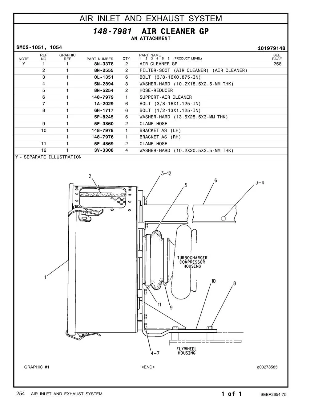 6H-1717 - BOLT (1/2-13X1.125-IN)