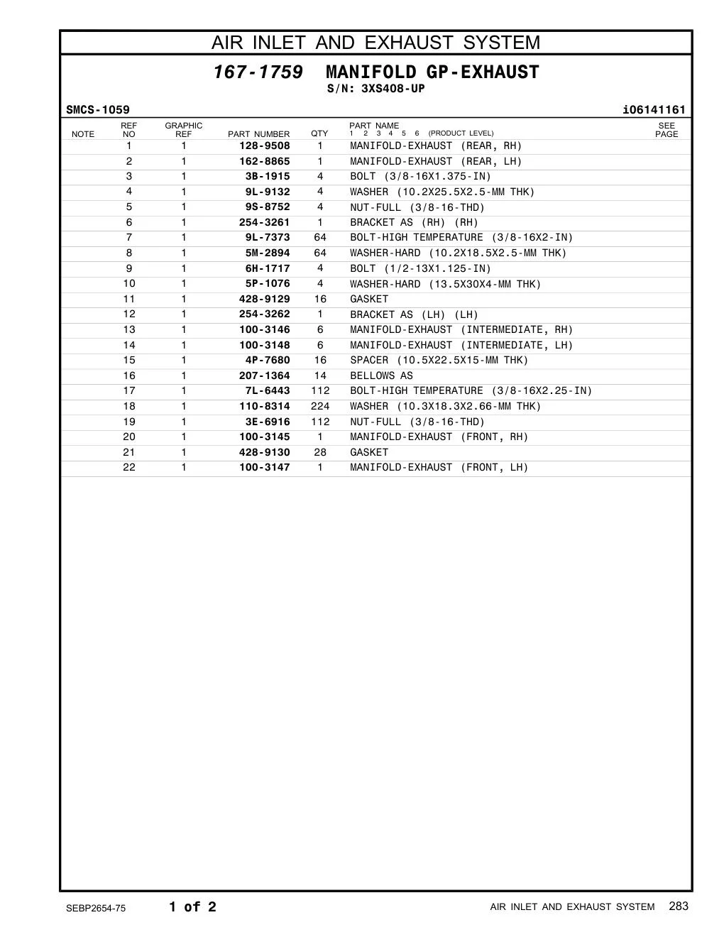 428-9130 - GASKET