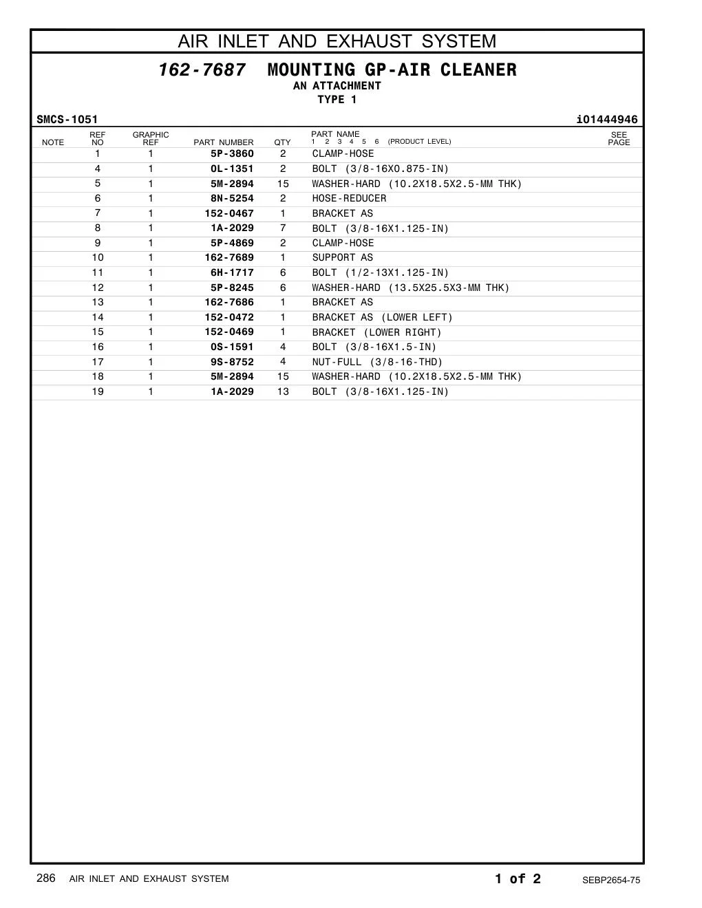 152-0472 - BRACKET AS