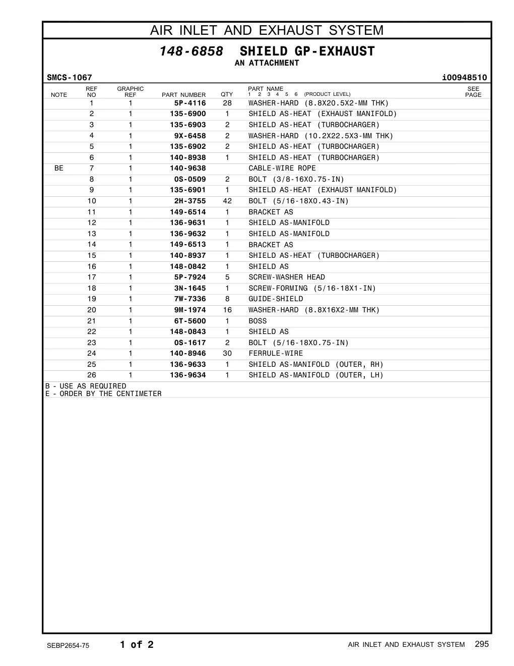 7W-7336 - GUIDE-SHIELD