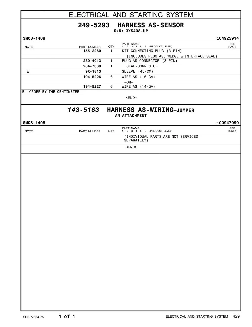 9X-1813 - SLEEVE (45-CM)