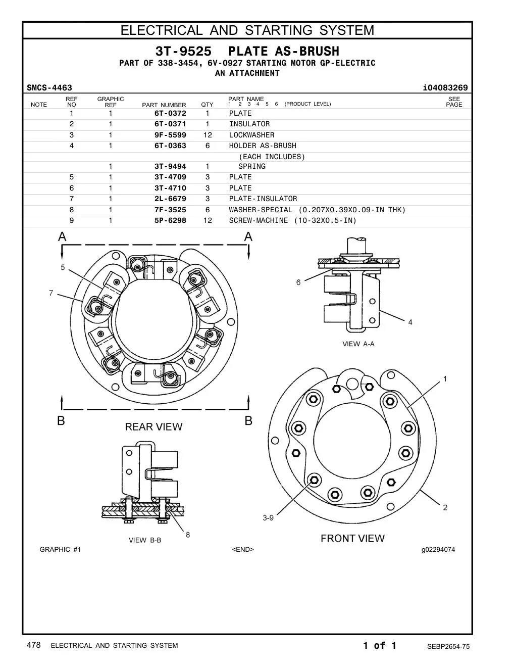 2L-6679 - PLATE-INSULATOR