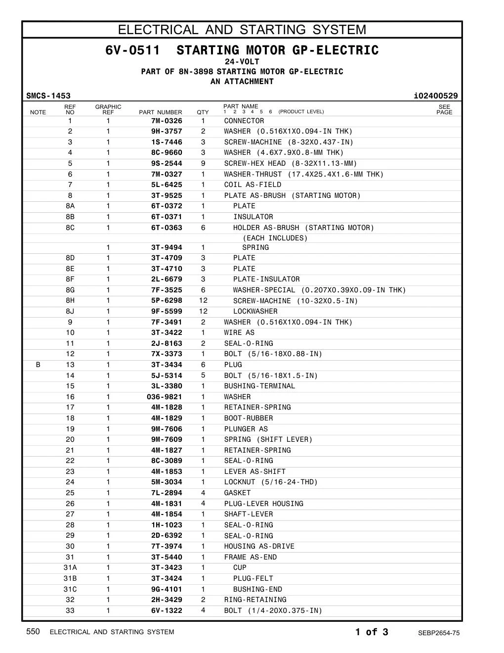 3T-5440 - FRAME AS-END