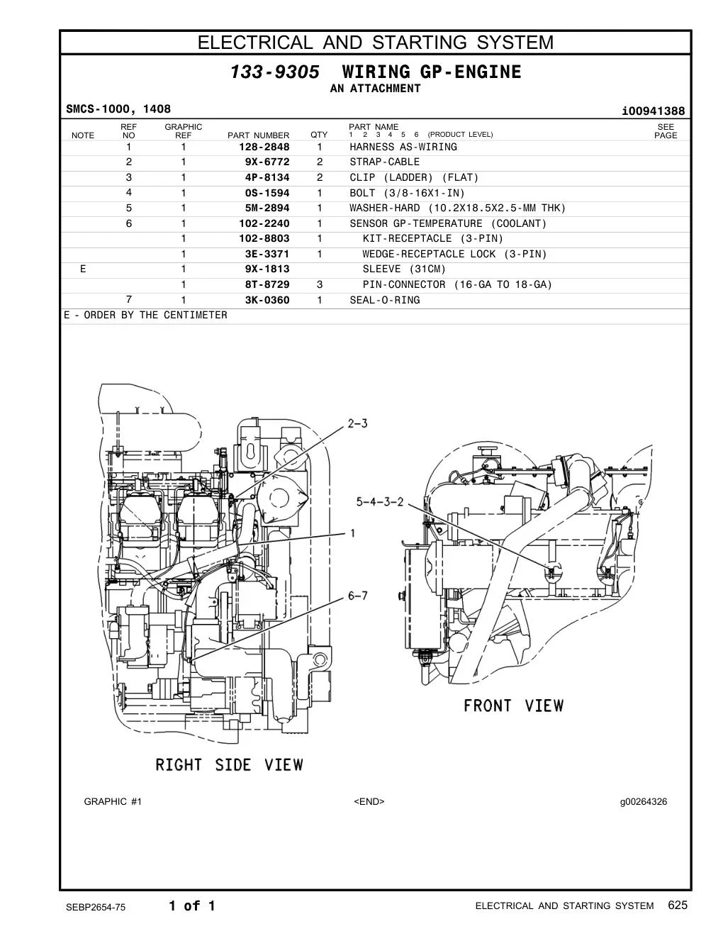 128-2848 - HARNESS AS-WIRING