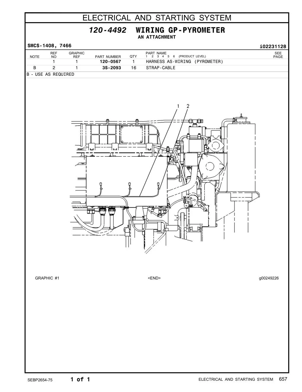 120-0567 - HARNESS AS-WIRING (PYROMETER)