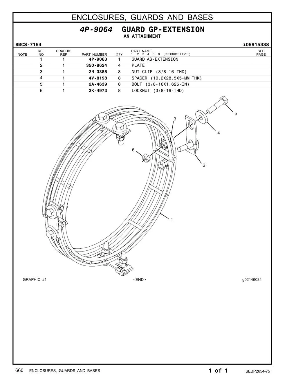 4P-9063 - GUARD AS-EXTENSION