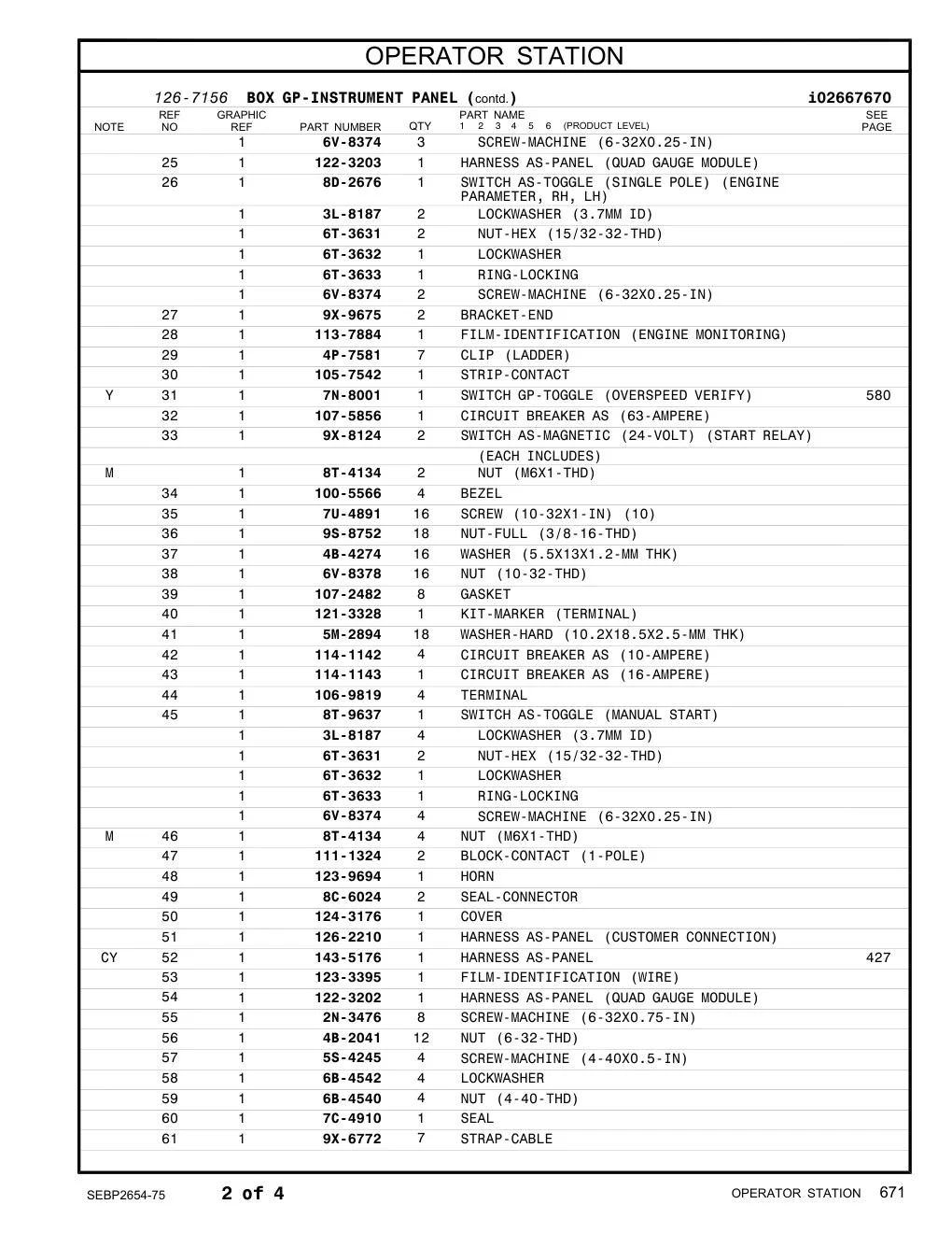 143-5176 - HARNESS AS-PANEL