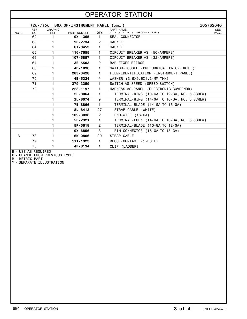 2L-8064 - TERMINAL-RING (10-GA TO 12-GA, NO. 6 SCREW)