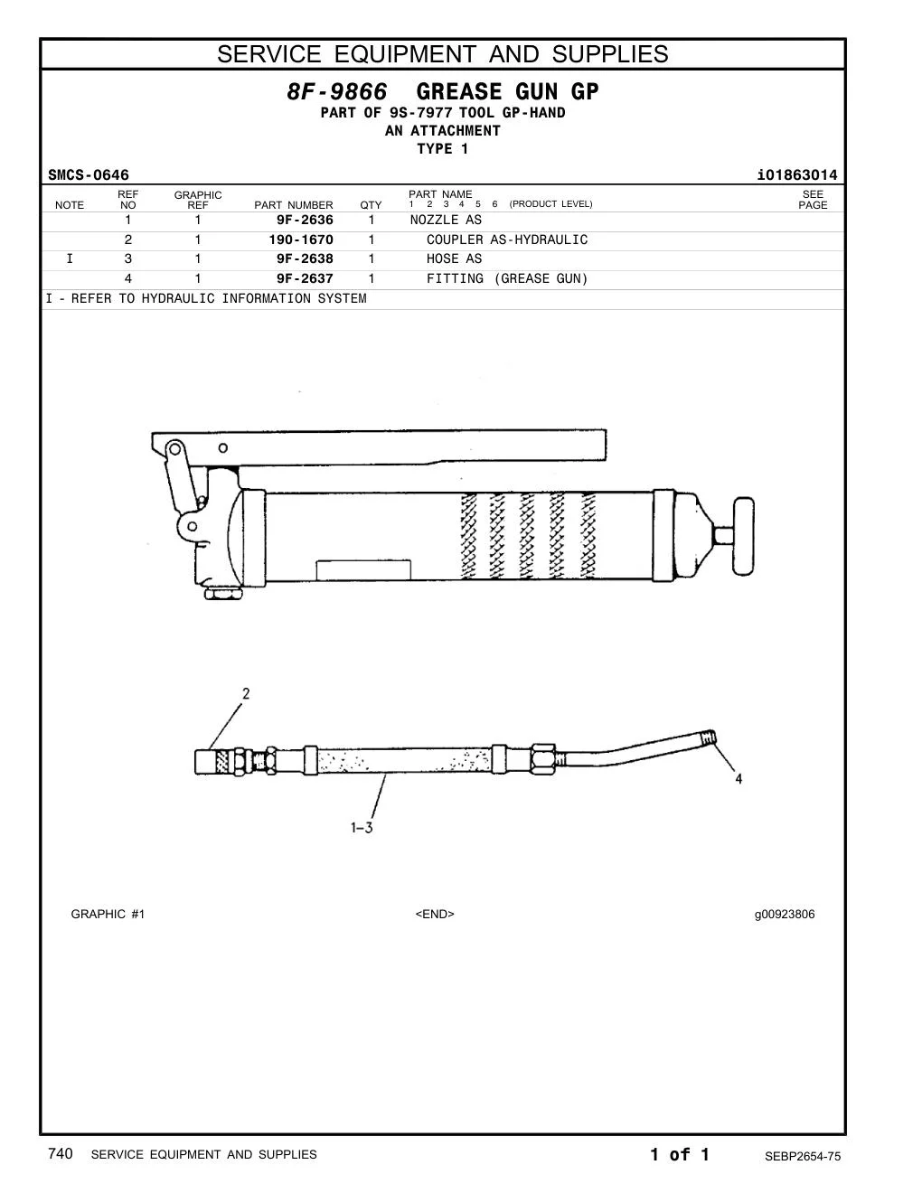 9F-2636 - NOZZLE AS