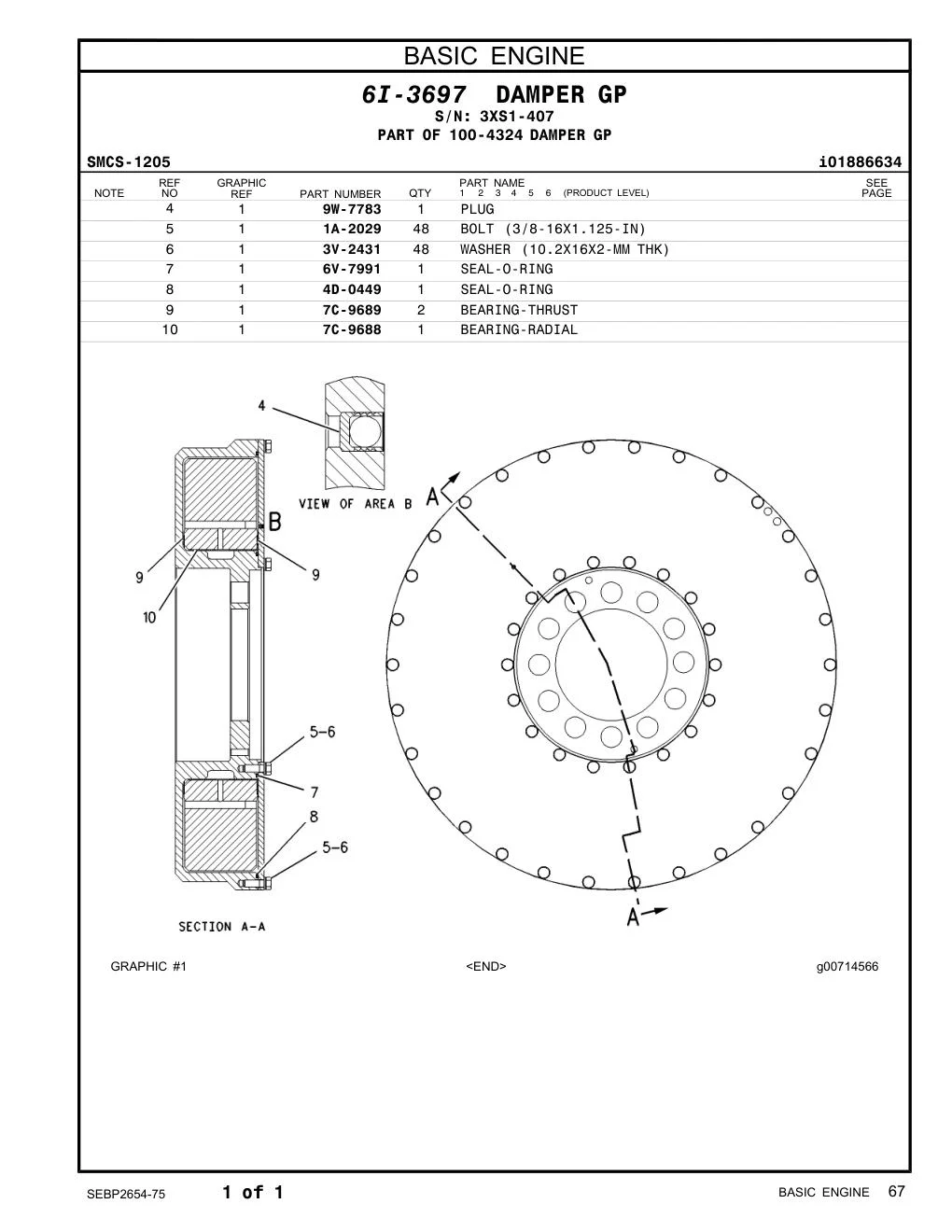 7C-9689 - BEARING-THRUST