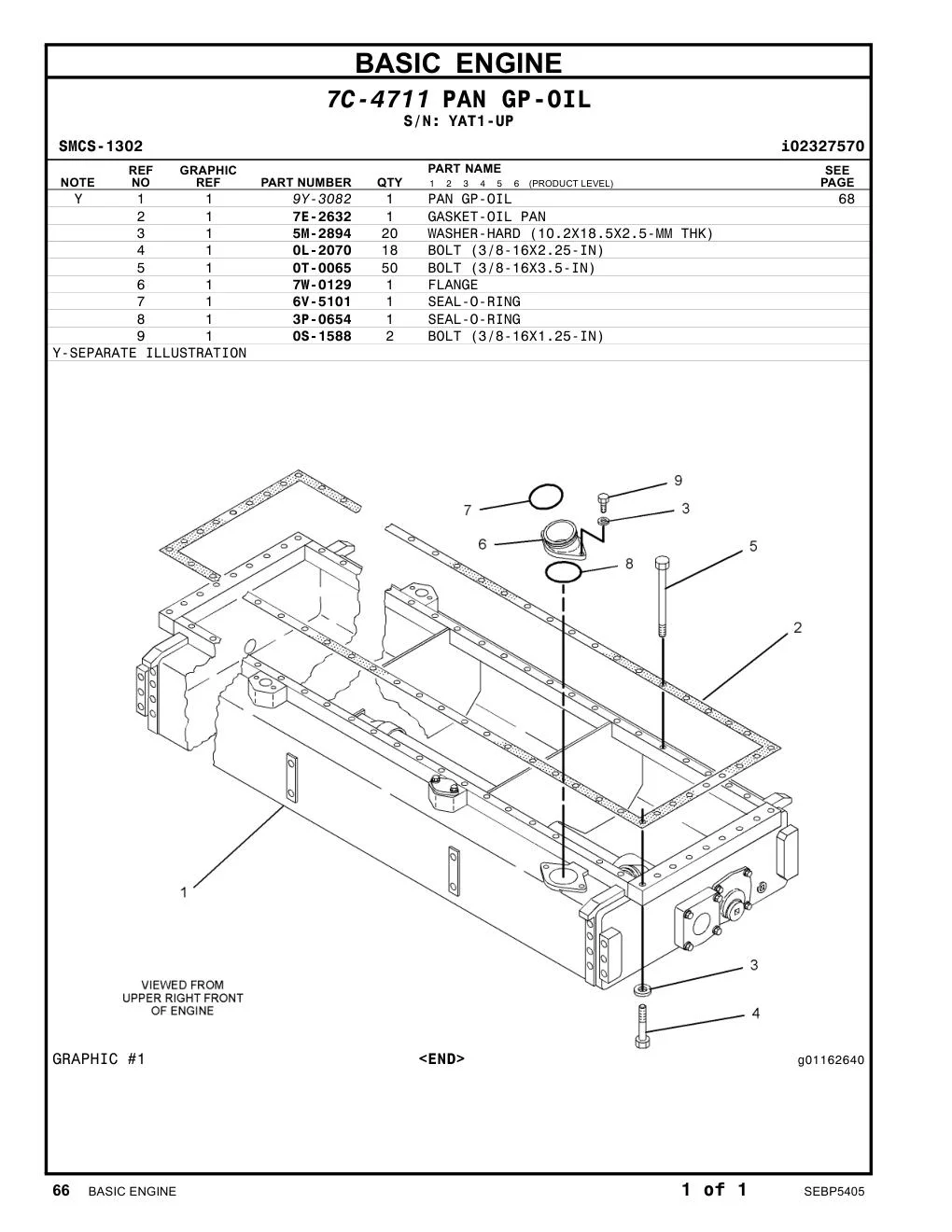 3P-0654 - SEAL-O-RING