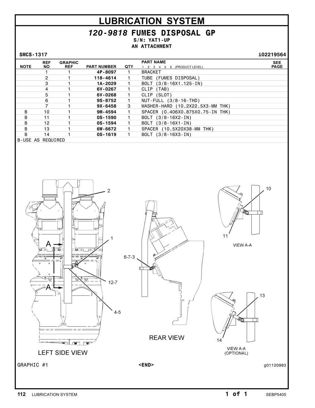4P-8097 - BRACKET