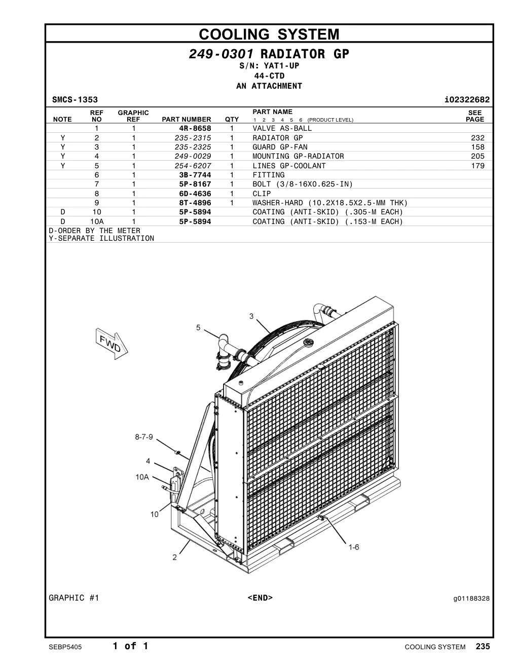 4R-8658 - VALVE AS-BALL