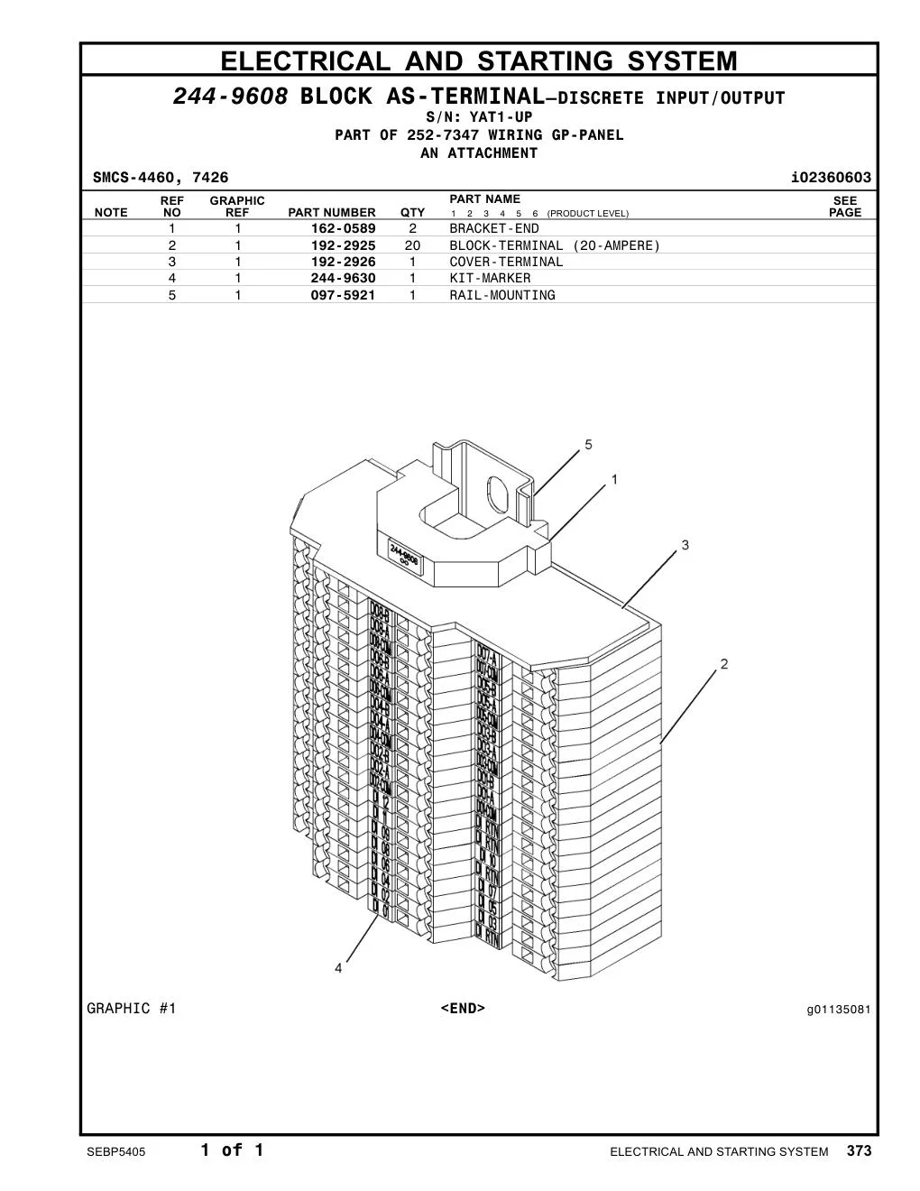 097-5921 - RAIL-MOUNTING