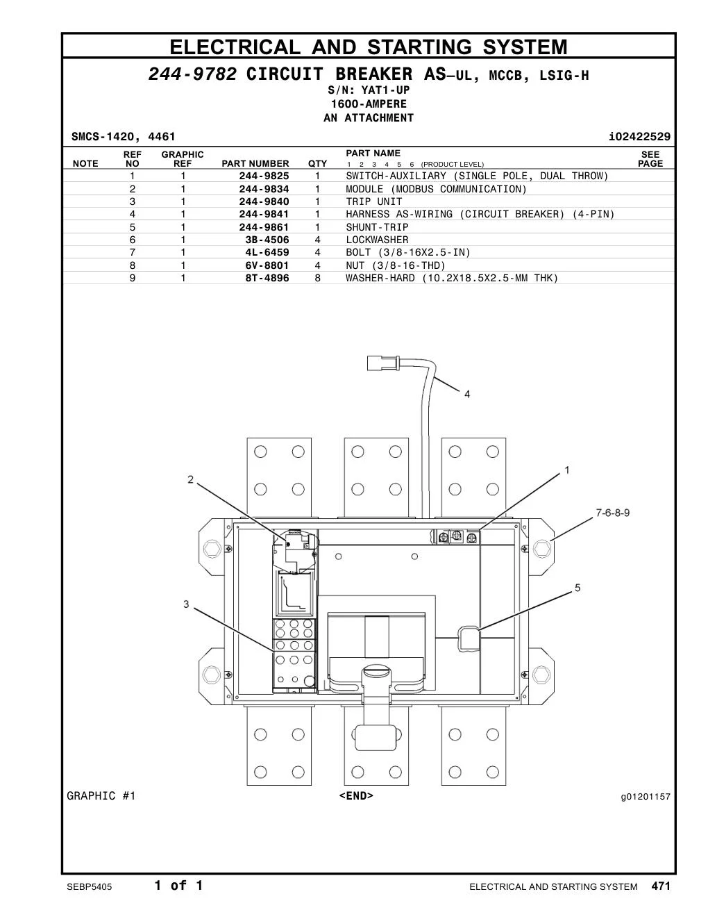 244-9840 - TRIP UNIT