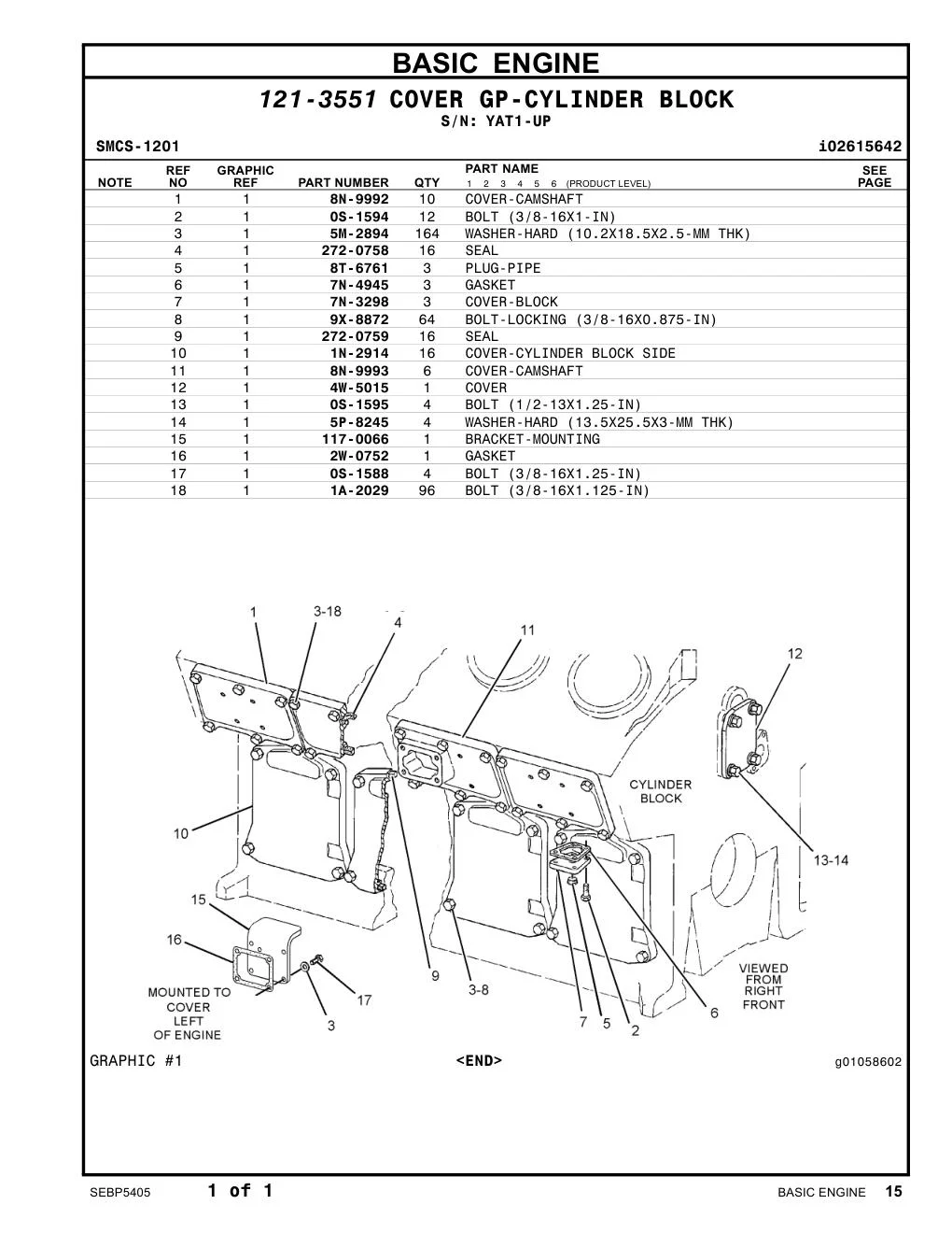 2W-0752 - GASKET